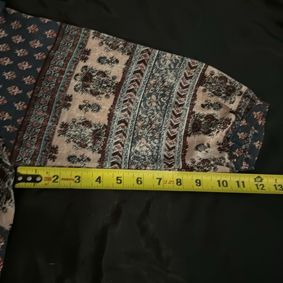 Knox Rose Lightweight Kimono Boho Cardigan Cover Up - Picture 10 of 10